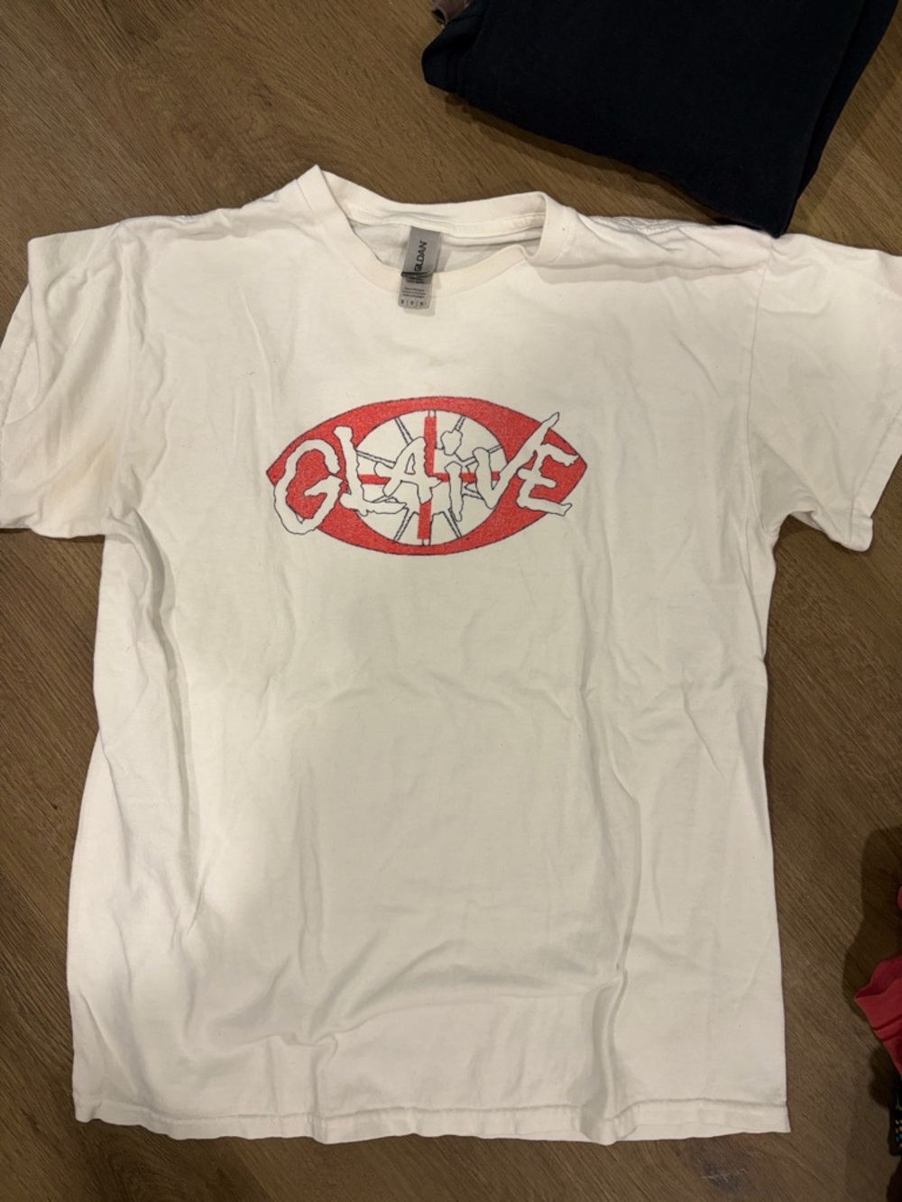 White Graphic Glaive Short-Sleeve T-Shirt